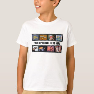 Camiseta Vestuário personalizado de "tiras de filmes" nas