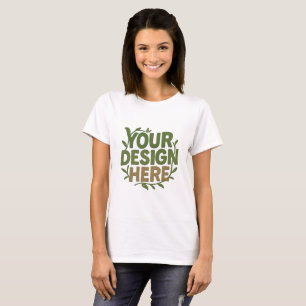 Camiseta Vestuário Personalizável   DESIGN AQUI