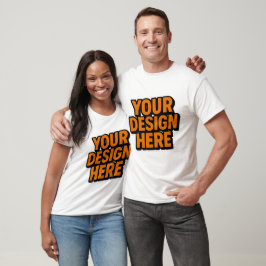 Camiseta Vestuário Personalizável | DESIGN AQUI