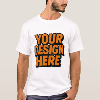 Camiseta Vestuário Personalizável | DESIGN AQUI