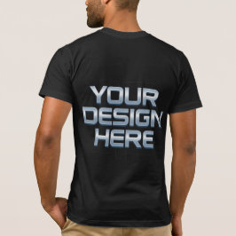 Camiseta Vestuário Personalizável | DESIGN AQUI