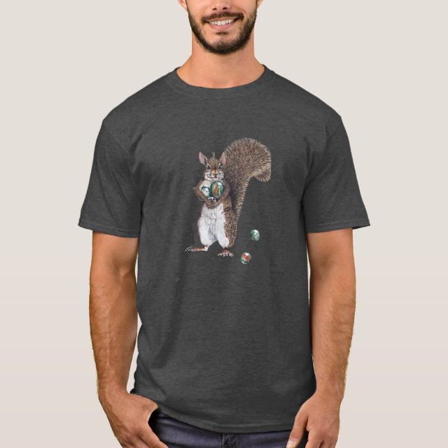 Camiseta Vestuário Totalmente Marbles (Frente)