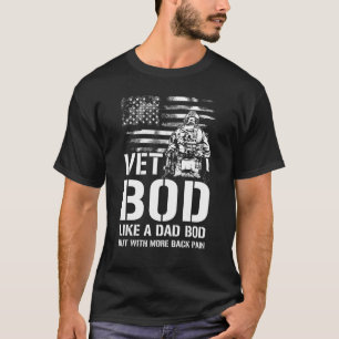 Camiseta Vet Bod Como Pai Bod Mas Mais Dor Nas Costas
