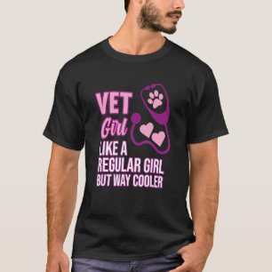 Camiseta Vet Girl Veterinarian Veterinary Doctor Animal G