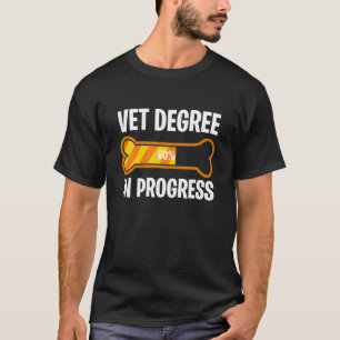 Camiseta Vet Graduado Em Curso Vet Veterinarian Tec