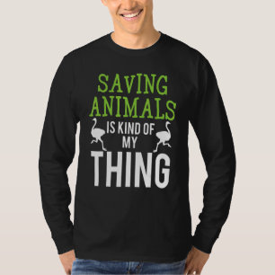Camiseta Vet I Save Animais 1