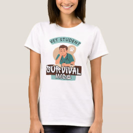 Camiseta Vet Student Survival Mode – Vet Student Design