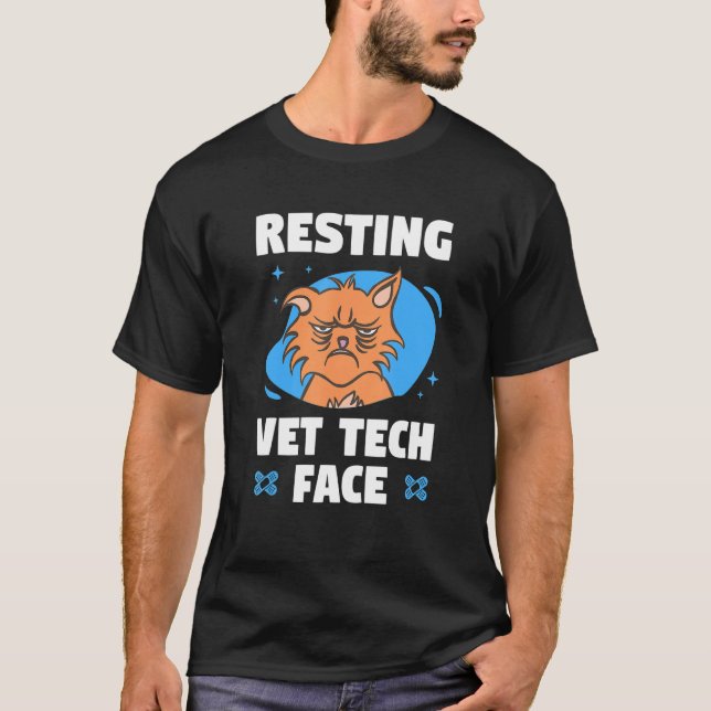 Camiseta Vet Tech Face Veterinária Veterinária (Frente)