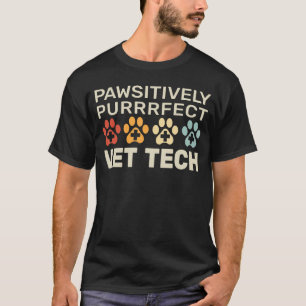 Camiseta Vet Tech Retro Veterinary Te