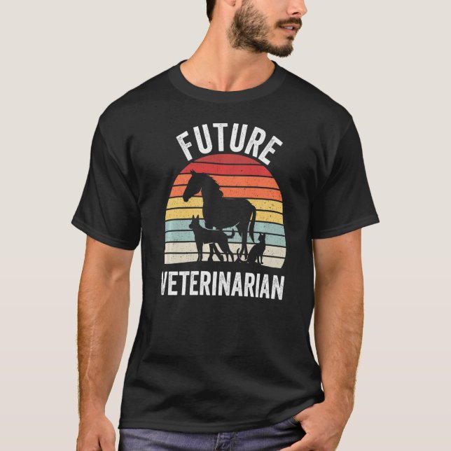 Camiseta Vet Veterinary Boy Costum (Frente)