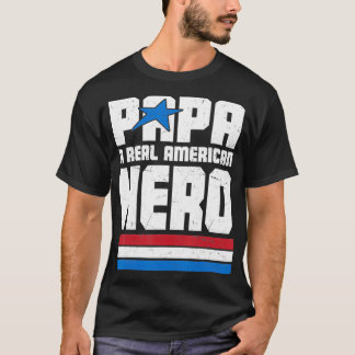 Camiseta VETERAN 365 Papa Real Americano Herói Pais Da