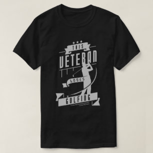 Camiseta Veteran ama Golfing