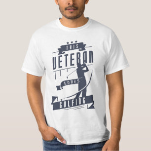 Camiseta Veteran ama Golfing