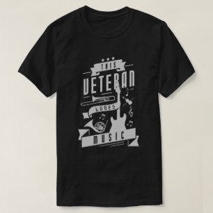 Camiseta Veteran ama música