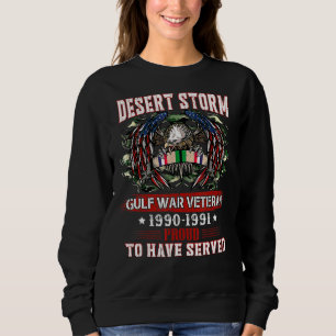 Camiseta Veteran Desert Storm Veteran Proud
