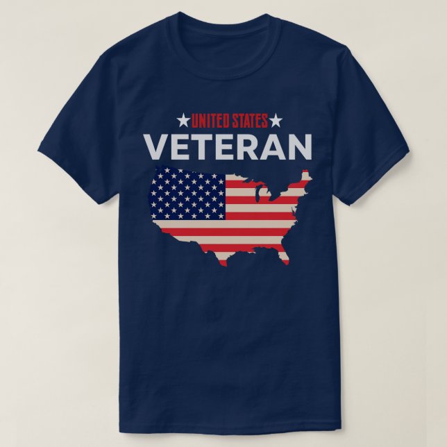 CAMISETA VETERAN EUA (Frente do Design)