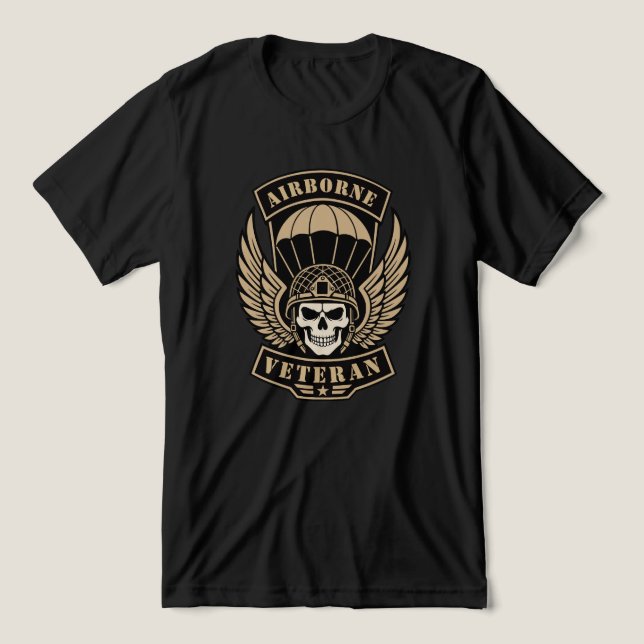 Camiseta Veterano Aerotransportado (Design frontal)