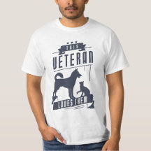 Veterano ama cão e gato