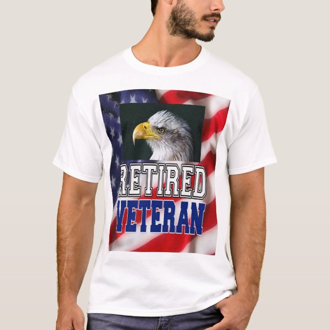 Camiseta Veterano aposentado (Frente)