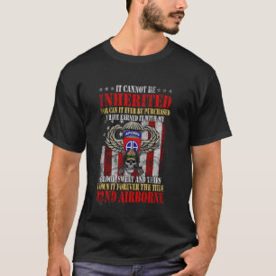 Camiseta Veterano da 82ª Divisão Aerotransportada Crânio He