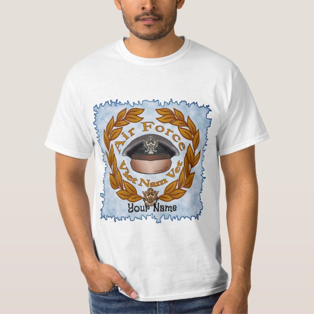 Camiseta Veterano da Força Aérea no Vietnã (Frente)