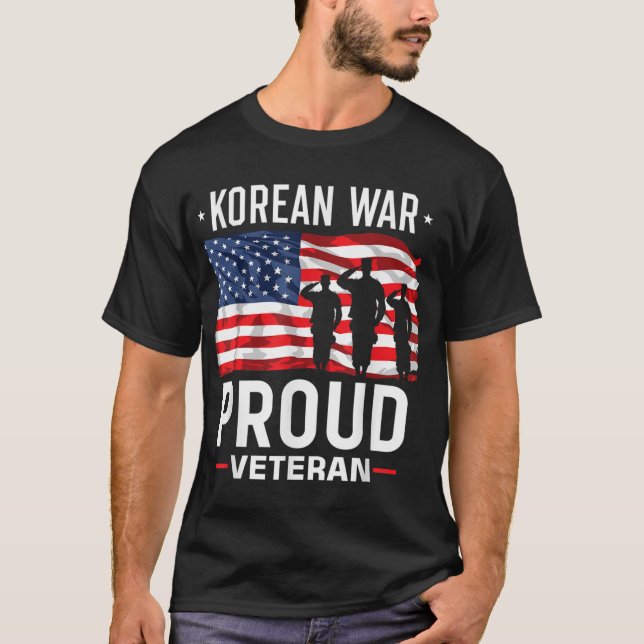 Camiseta Veterano da Guerra da Coreia do Sul (Frente)