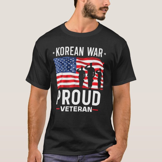 Camiseta Veterano da Guerra da Coreia do Sul (Frente)