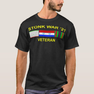 Camiseta Veterano da Guerra de Stonk, 2021, obrigado pelo s