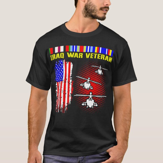 Camiseta Veterano da Guerra do Iraque (Frente)