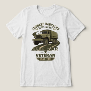 Camiseta Veterano da Guerra Fria de Ledward Barracks Schwei