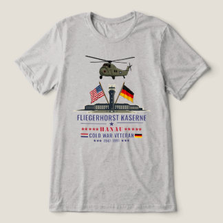 Camiseta Veterano da Guerra Fria Fliegerhorst Kaserne Hanau