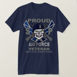 Camiseta Veterano das Forças de Segurança da Força Aérea