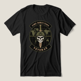 Camiseta Veterano de Direção de Fogo