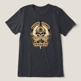 Camiseta Veterano de Patrulha no Deserto