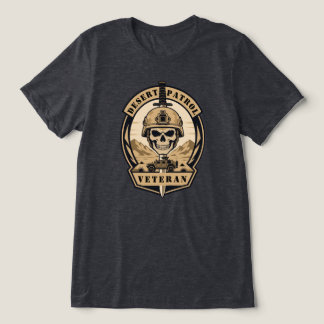 Camiseta Veterano de Patrulha no Deserto