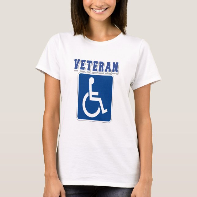 Camiseta Veterano deficiente (Frente)
