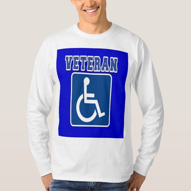 Camiseta Veterano deficiente (Frente)