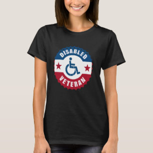 Camiseta Veterano Deficiente Veterano Soldado Militar Veter