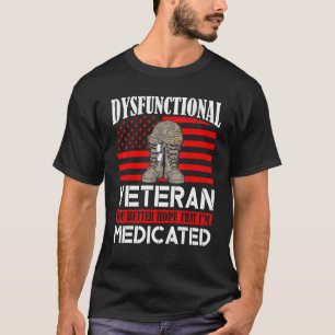 Camiseta Veterano Disfuncional.. É Melhor Esperar que eu se