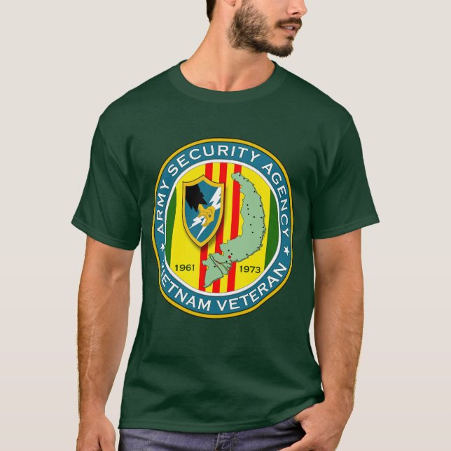 Camiseta Veterano do ASA Vietnam (Frente)