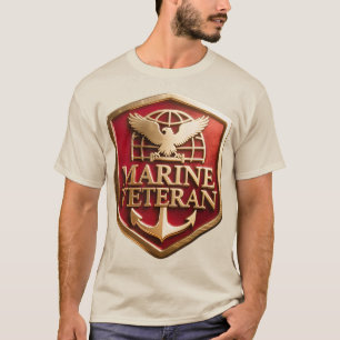 Camiseta Veterano do Corpo de Fuzileiros Navais
