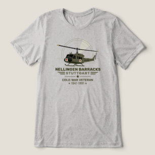 Camiseta Veterano do Huey Medevac do Quartel de Nellingen S