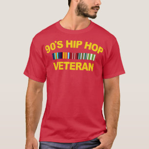 Camiseta Veterano Hip Hop dos anos 90