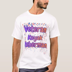 Camiseta Veterano Kayak Sherman – Veterano de Caiaque Engra