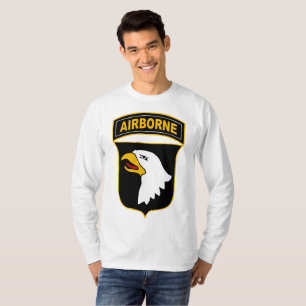 Camiseta Veterano militar da 101ª Divisão Aerotransportada