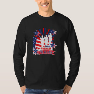 Camiseta Veterano Orgulhoso Veterano Americano Dia dos Vete