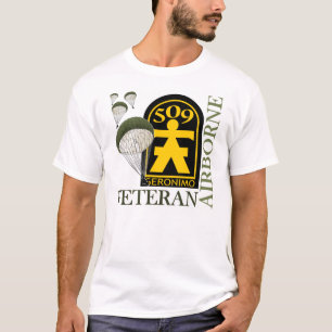 Camiseta Veterano transportado por via aérea - 509th PIR