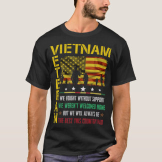 Camiseta Veterano Vietnã, Nós Lutamos Sem Apoio Nós Fomos