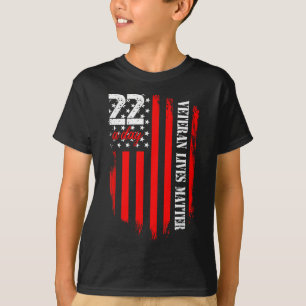 Camiseta Veterano Vive Consciência Suicida Ptsd Veteran 22