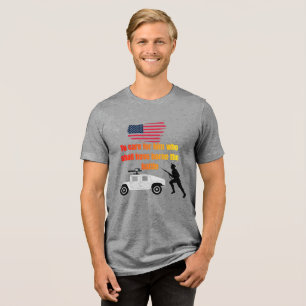 Camiseta veteranos americanos cinza
